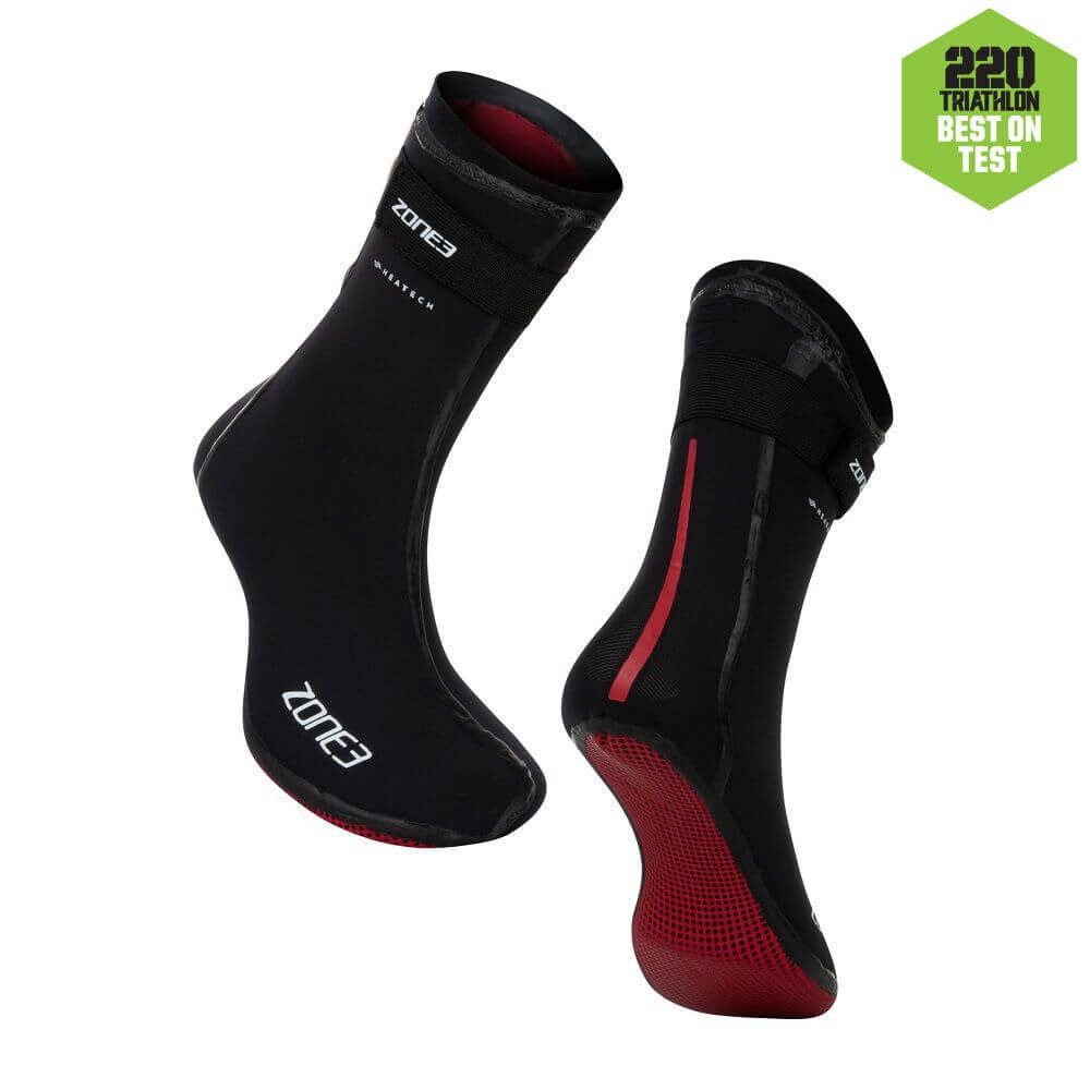 Chaussettes de bain chaudes en néoprène Heat-Tech - ZONE3 UK