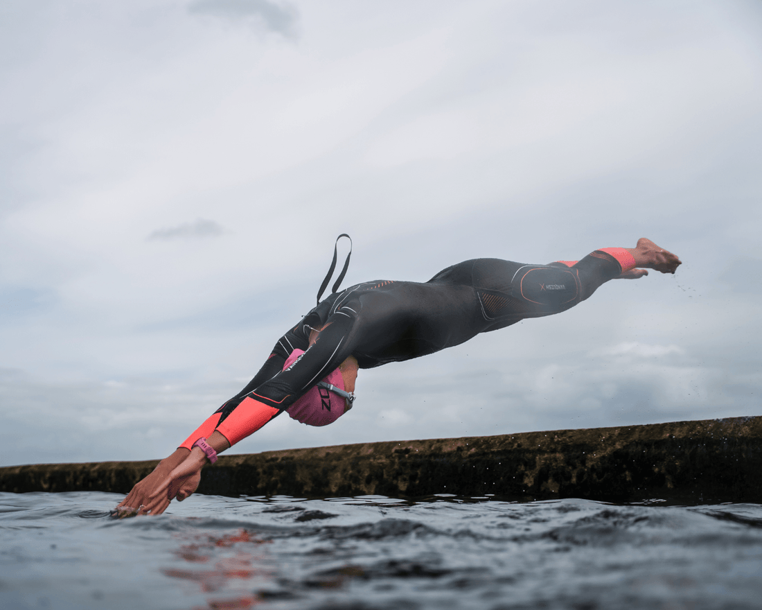 triathlon swimming wetsuit