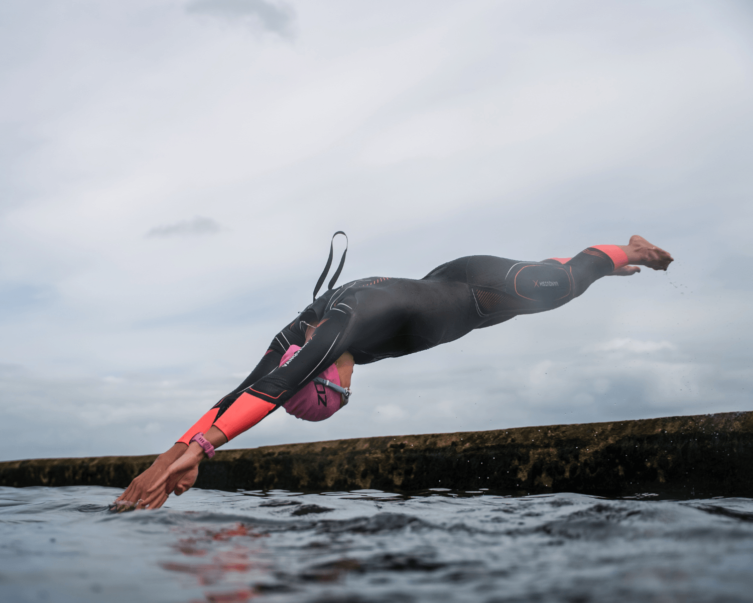triathlon swimming wetsuit