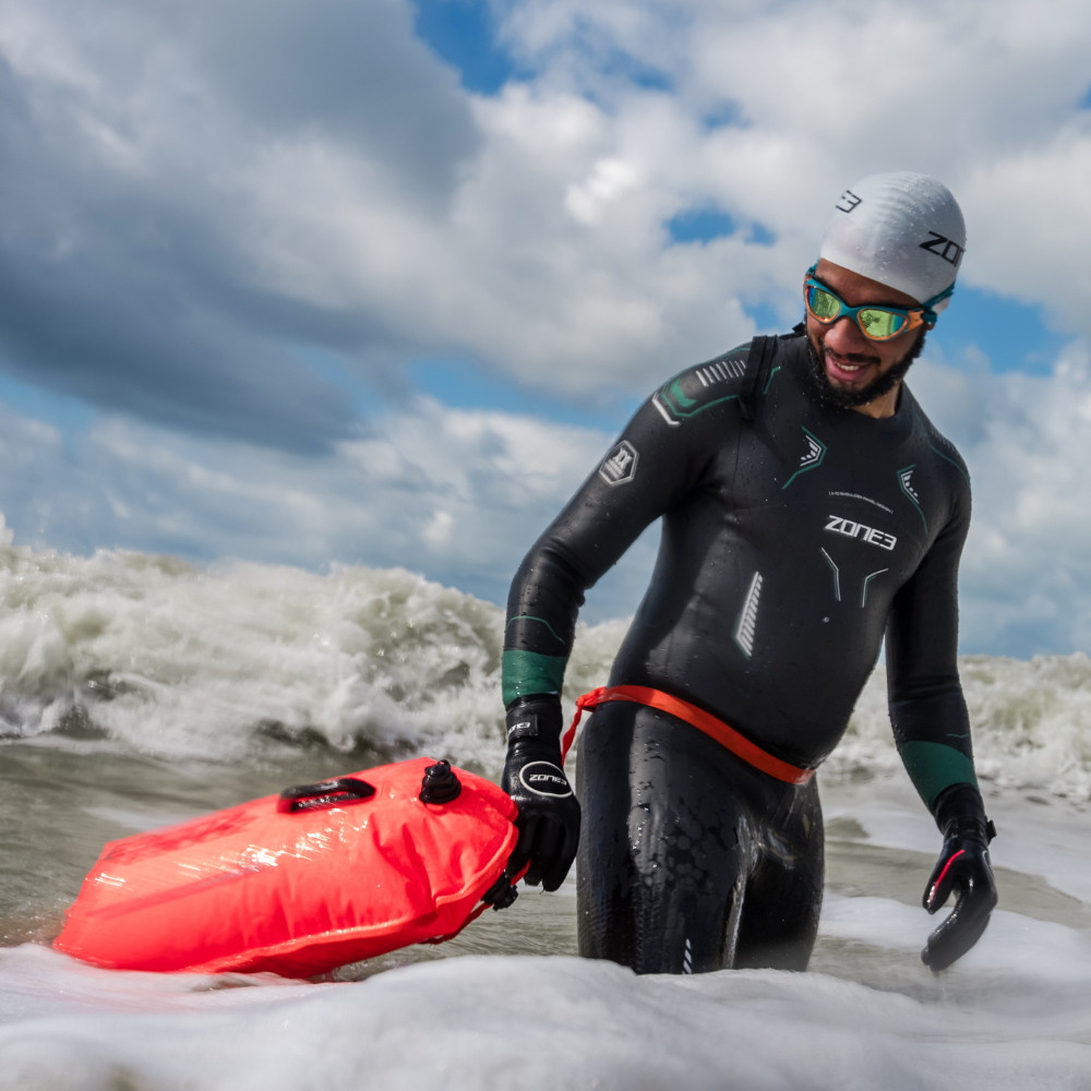 Recycelte Sicherheitsboje/Trockentasche 28L