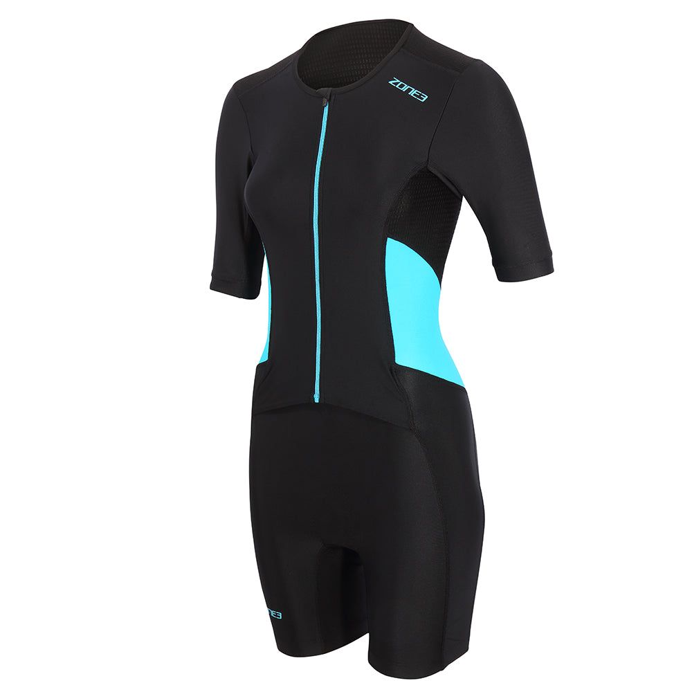 Activate Short Sleeve Full Zip Trisuit ZONE3