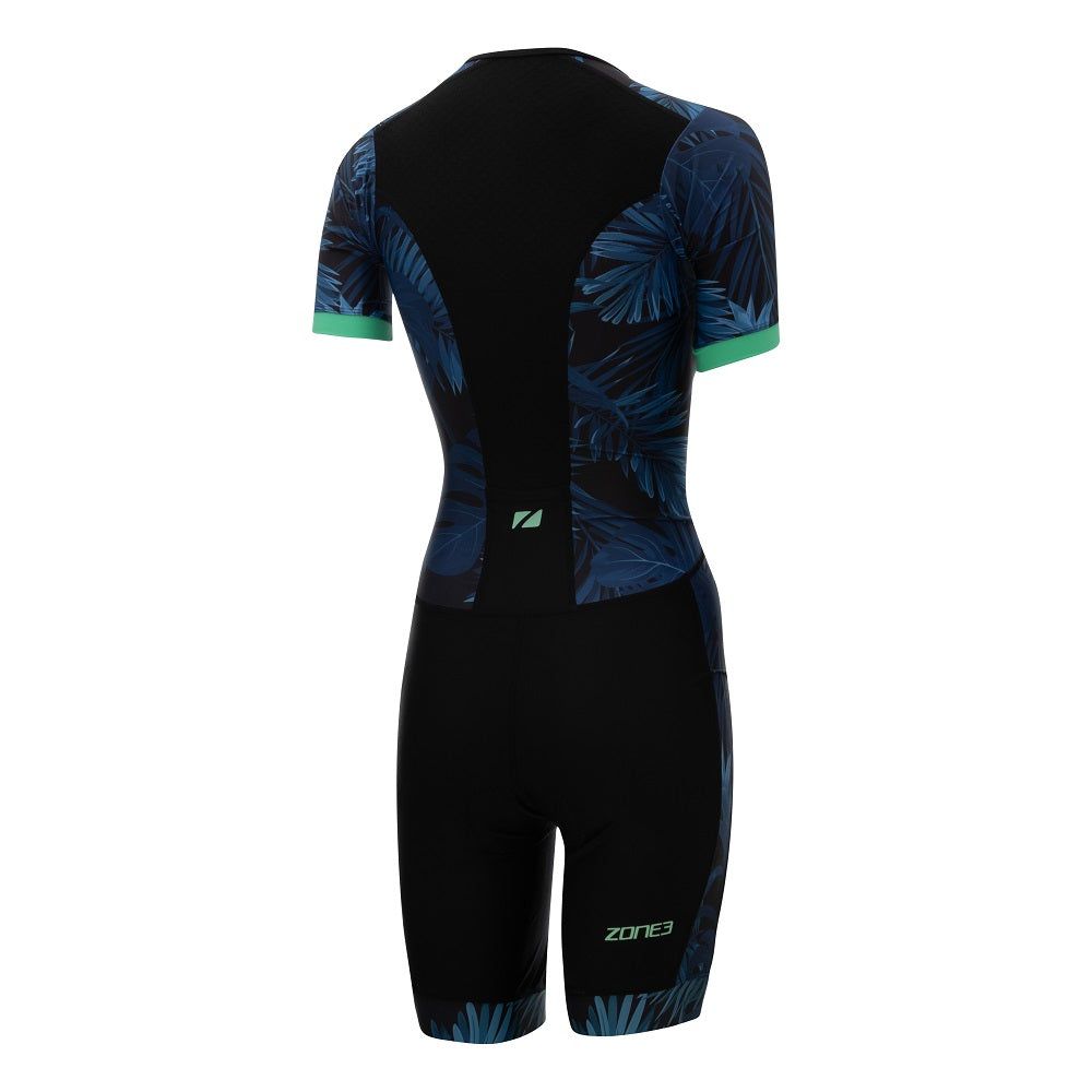 Activate+ Short Sleeve Full Zip Trisuit - ZONE3 UK