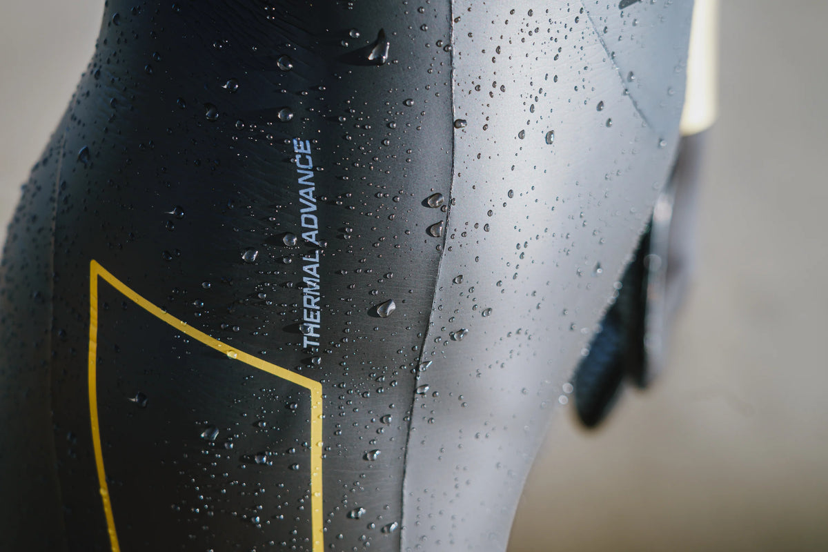 Close up of the Zone3 thermal advance hip panel 