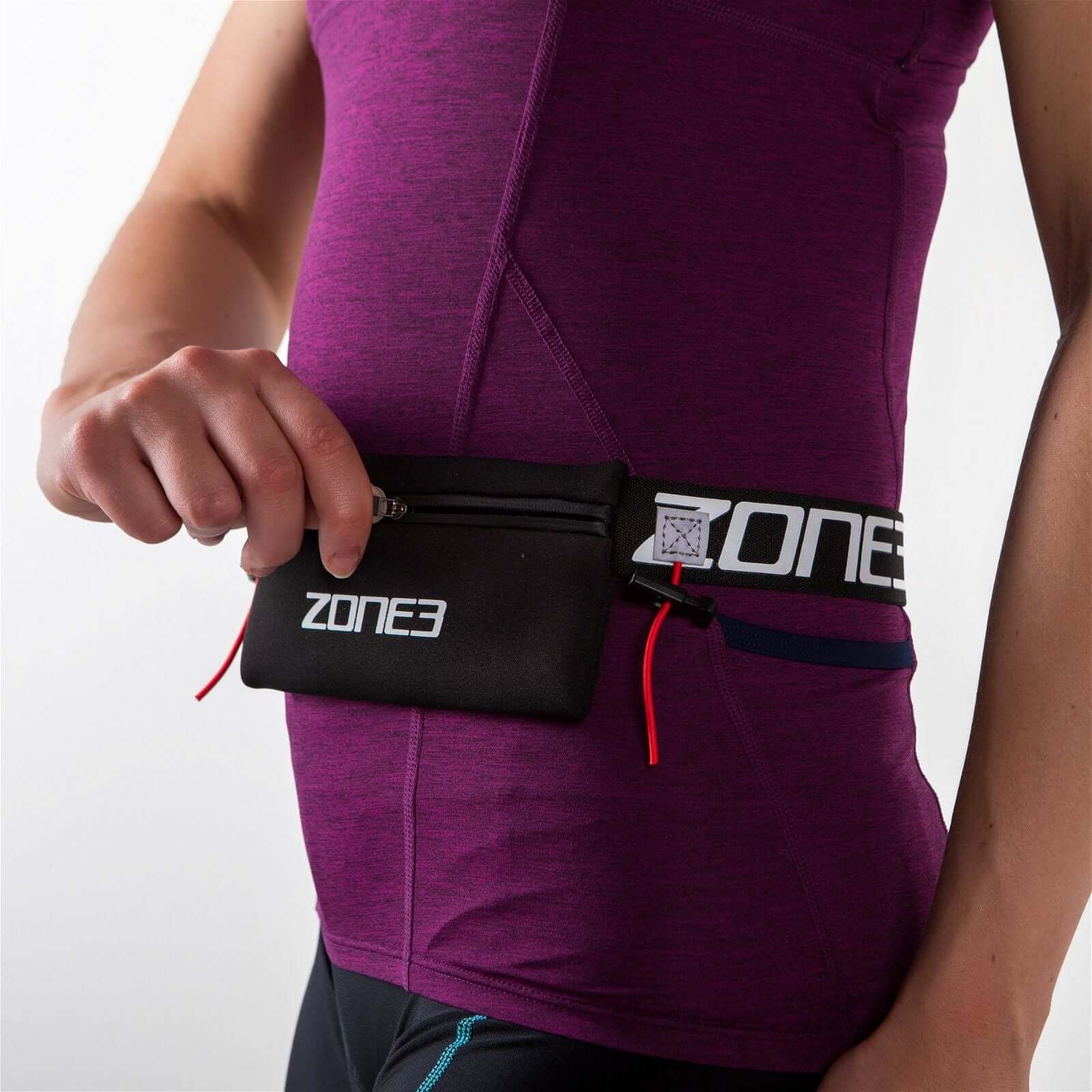 neopren aufbewahrung Endurance-Nummerngürtel mit Neopren-Kraftstoffbeutel und Energiegel-Au – ZONE3