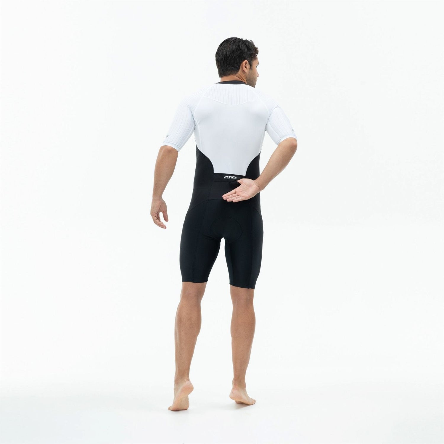 Lava Long Distance Full Zip Short Sleeve Trisuit - ZONE3 UK