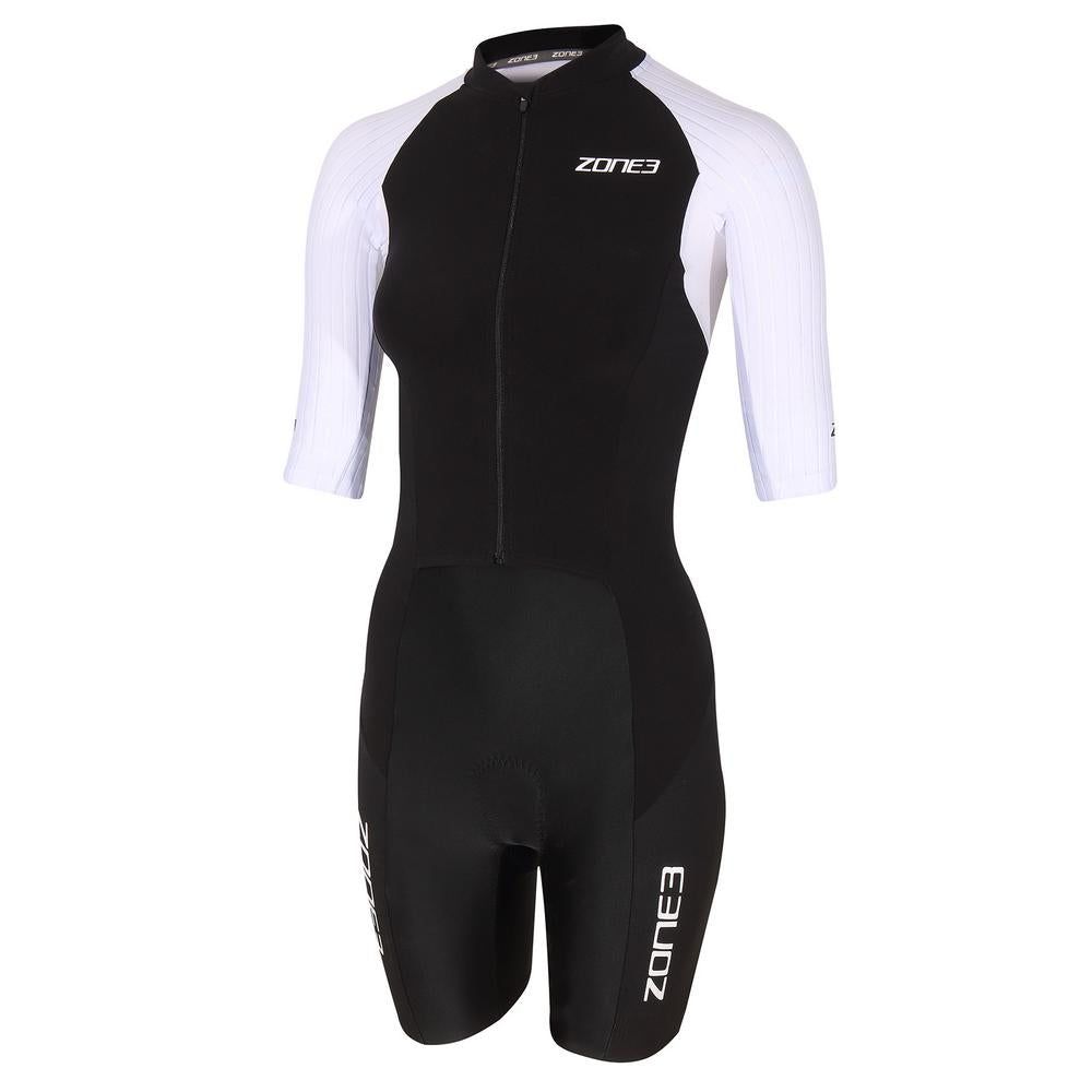 Lava Long Distance Full Zip Short Sleeve Trisuit ZONE3