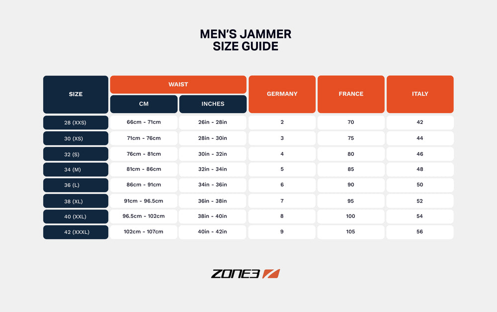 Maillot de bain Zone3 Neoprene Jammer Maillot de bain Zone3 Neoprene Jammer