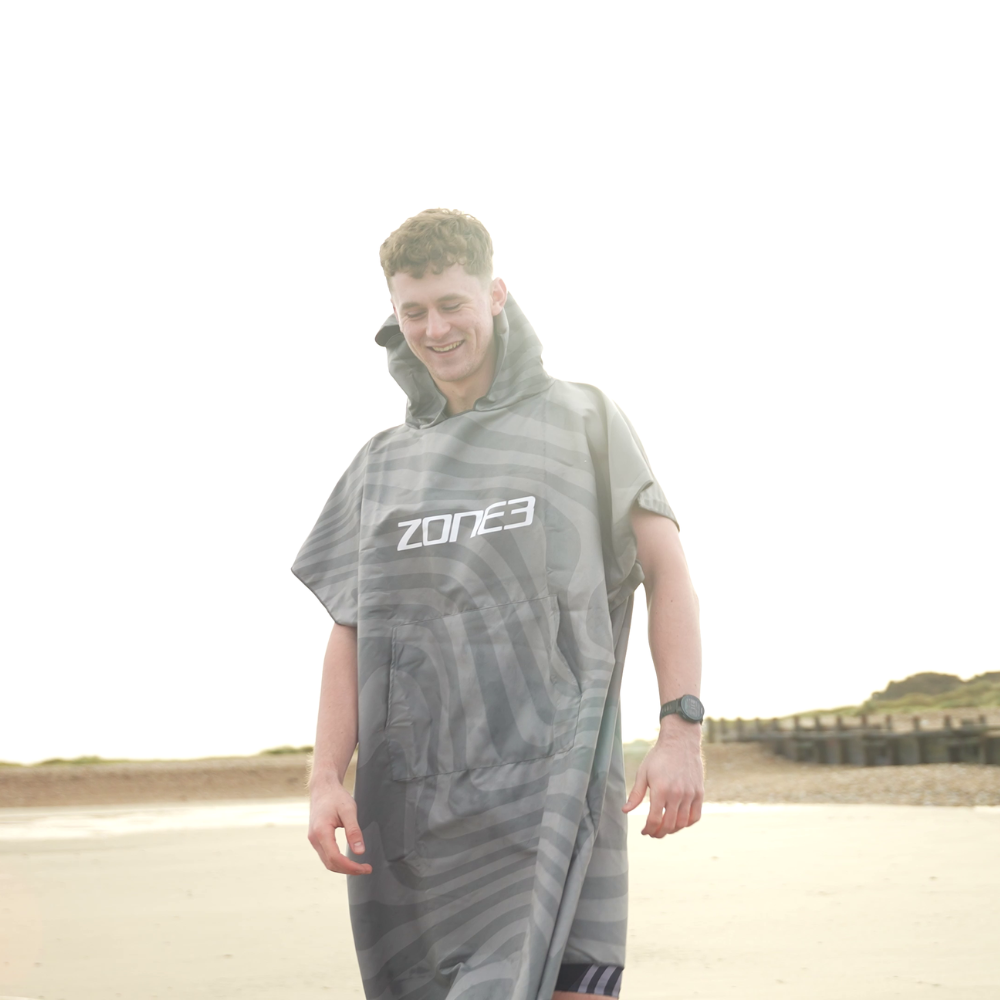 Wickelmantel aus Mikrofaser