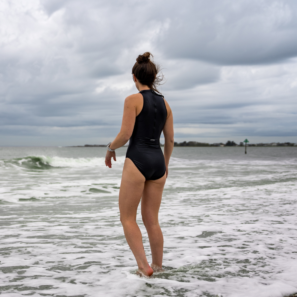 Ti+ Thermal High Neck Swimsuit