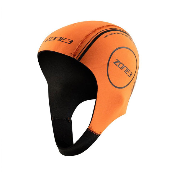 Orange Neoprene Swim Cap - ZONE3 UK