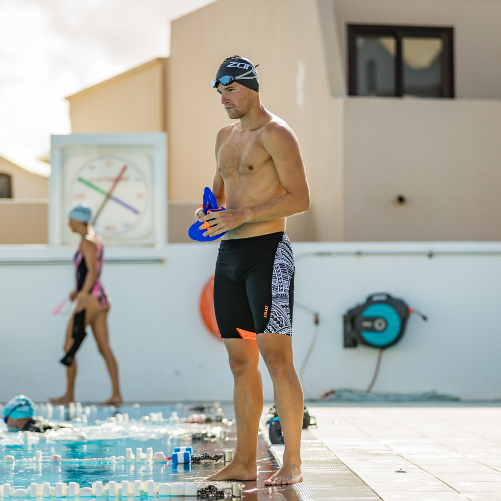 Pagaies à main de natation Power Stroke