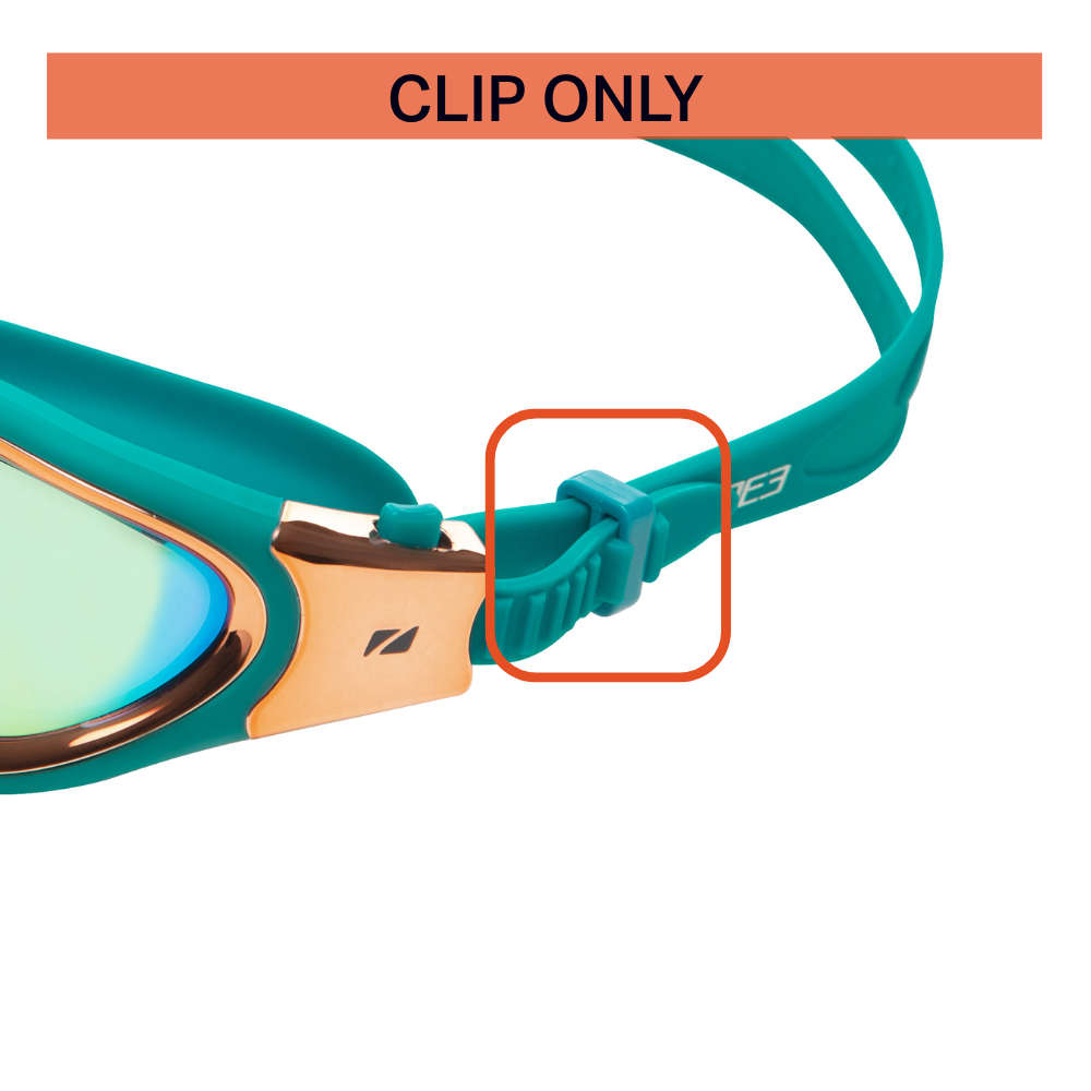 Teal Venator-X Vapour Goggle Clip Only. Goggle clip is highlighted in the image. Available for UK addresses only. 