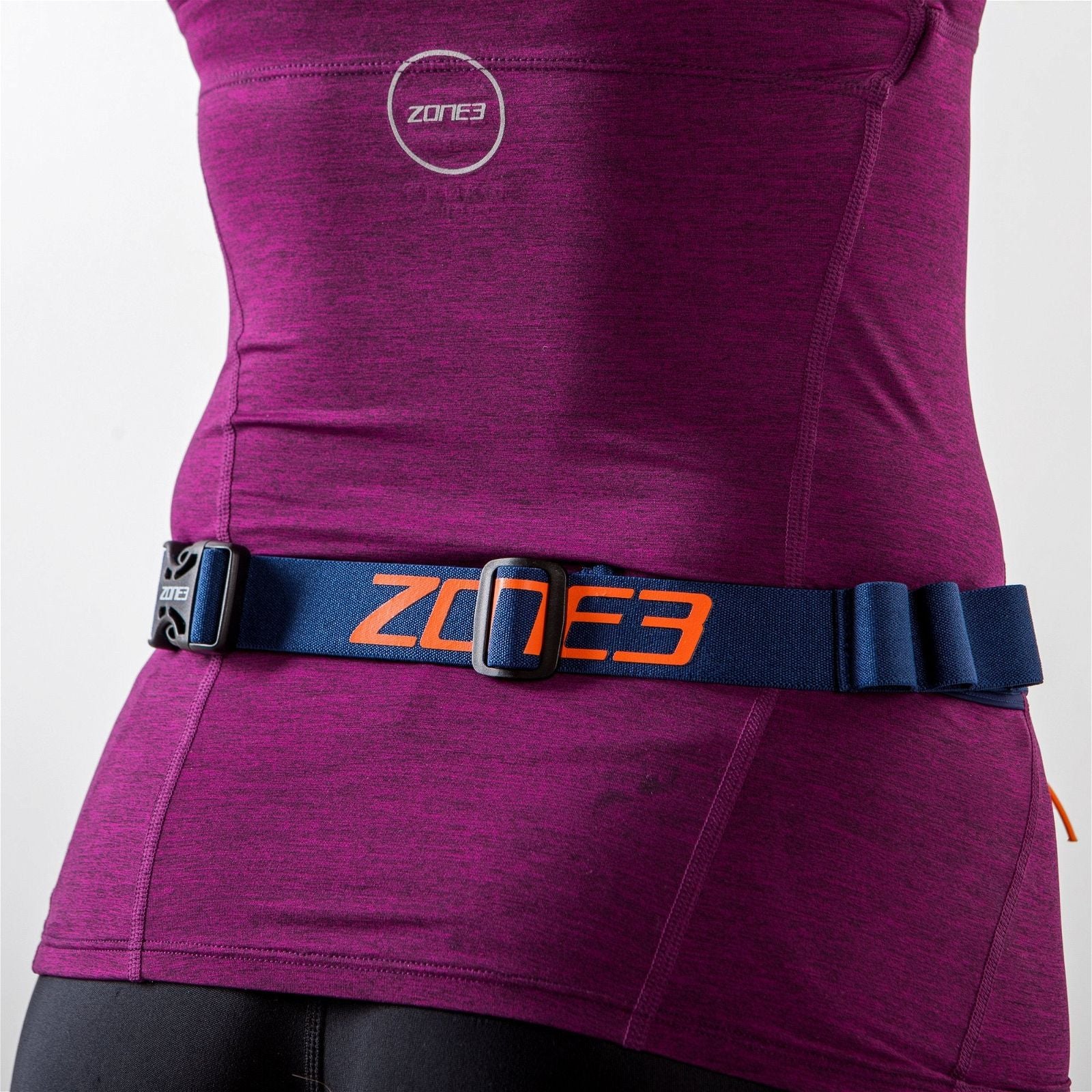 Ultimate Race Number Belt With Gel Loops ZONE3