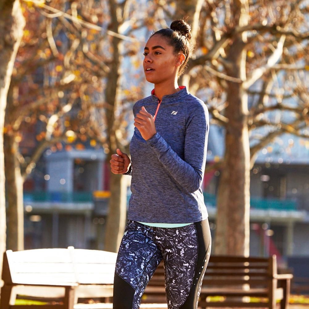 Zip Soft Touch Technical Long Sleeve T Shirt ZONE3